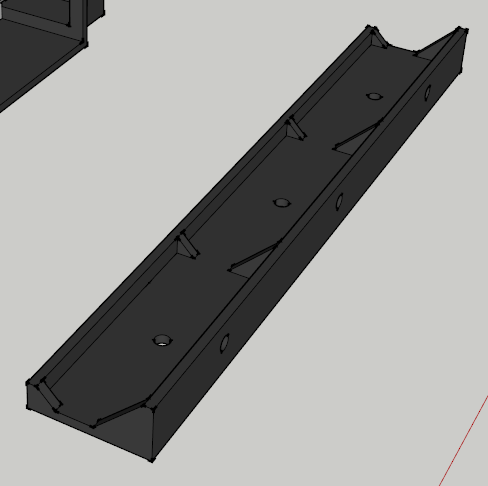 E-Streetquad Accu klem toegevoegd in 3D tekening