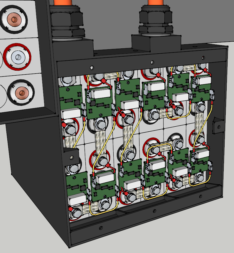 E-Streetquad Biggest battery box done in 3D drawing