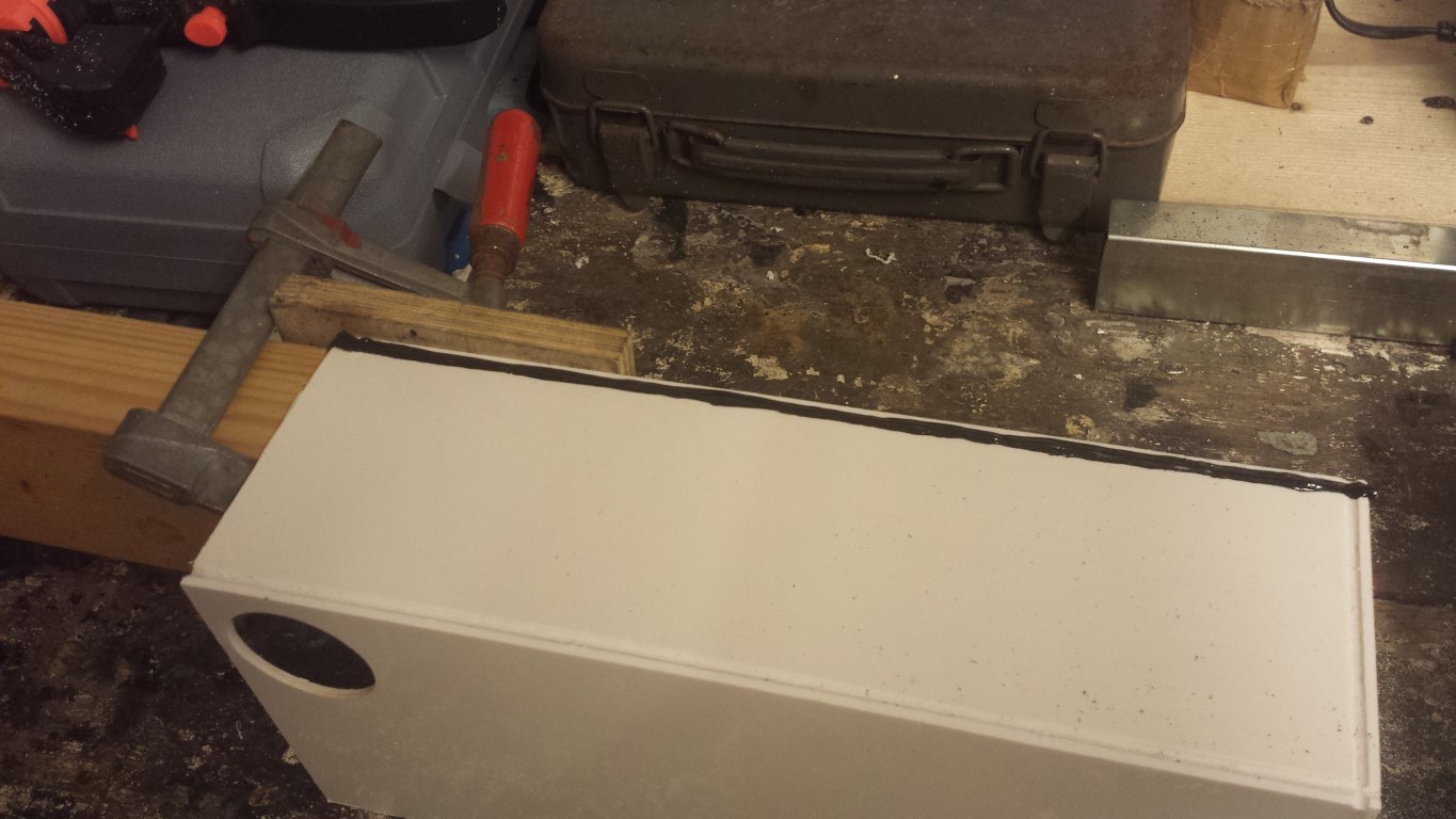 E-Streetquad Started welding battery box #3
