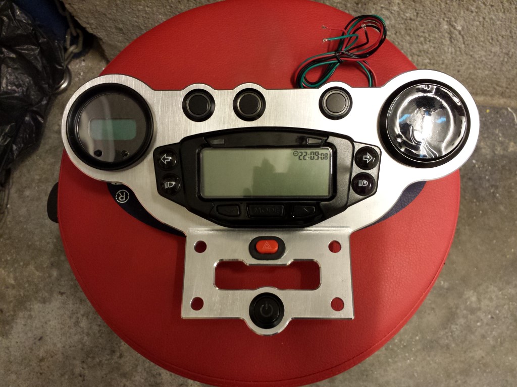 E-Streetquad Quad bike dismantled, gauge and charge plate done and some new parts