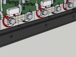 E-Streetquad Battery clamp added in 3D drawing