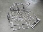 E-Streetquad All parts of the frame sandblasted