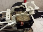 E-Streetquad Aluminium mounts, controller and charger attached