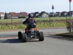 E-Streetquad Tweede testrit met wat meer vermogen